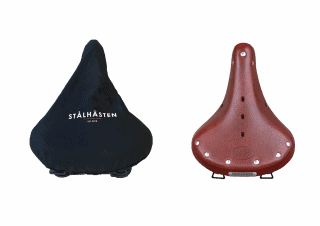 Saddle cover Black