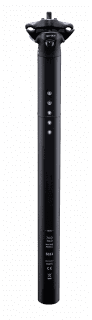 Sadelstolpe 27,2Mm Inbyggd belysning USB Svart