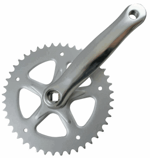 Vevarmsset Prima E-Bike 2021/2022 Silver (170mm/44T)